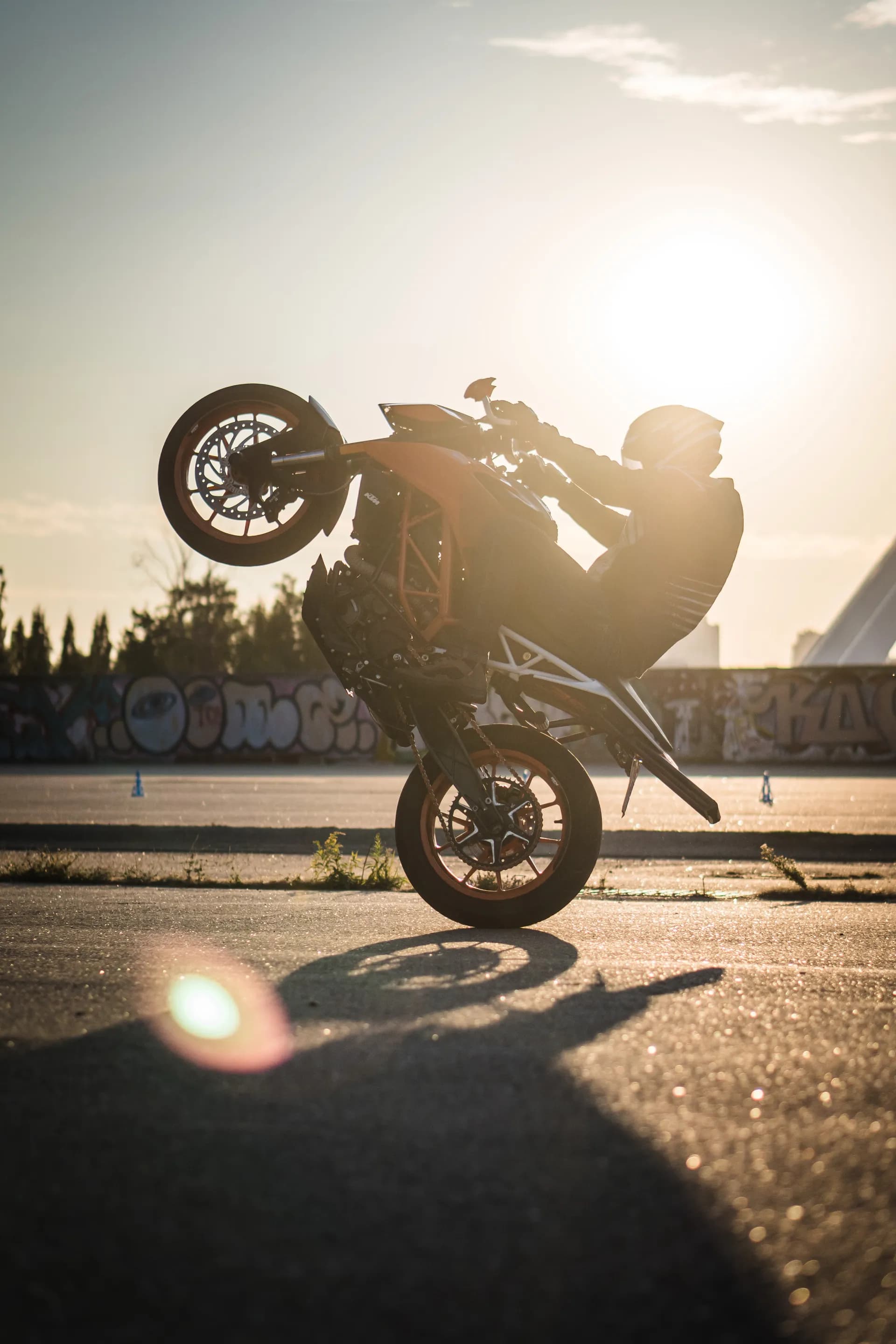 The principles of an experienced motorcycle rider